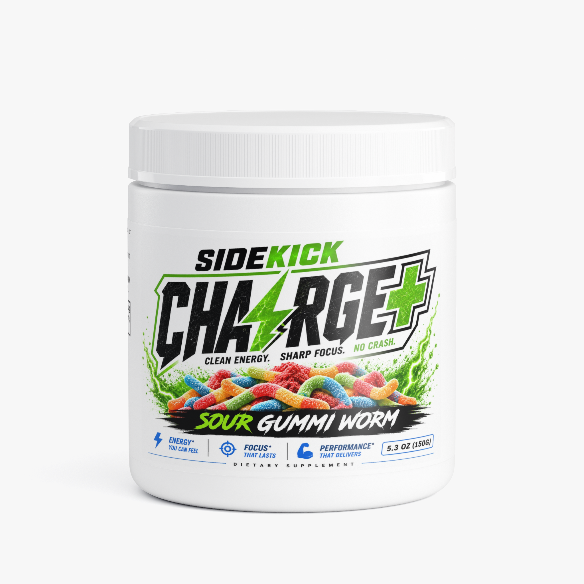 Charge+ (Sour Gummi Worm)