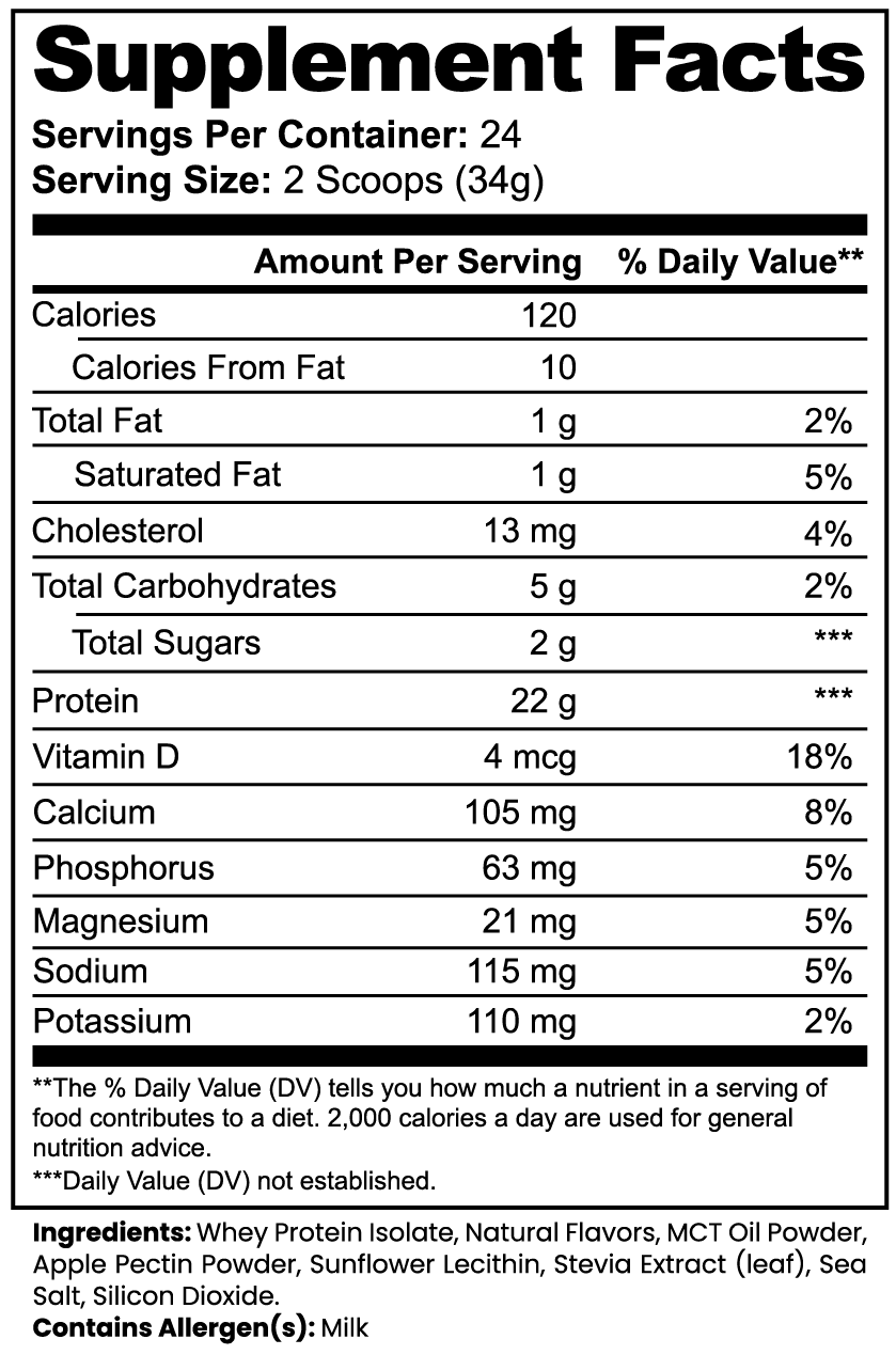 SIDEKICK Whey Isolate