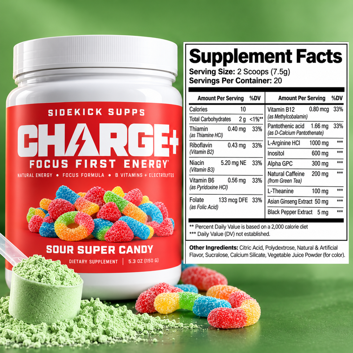 Charge+ (Sour Candy)