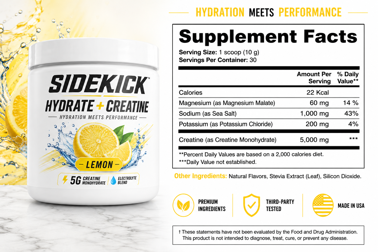 Creatine + Hydration